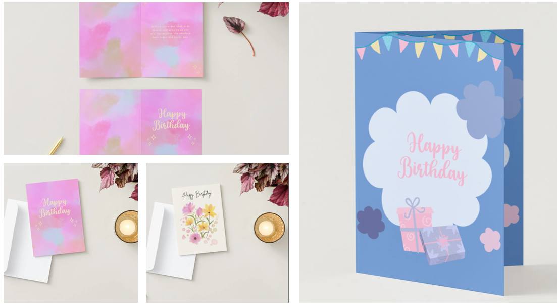 Value Pack Card Bundle featuring 26 printable birthday cards